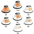 thumbnail image 4 of Adjustable Recovery Pet Cone E-Collar for Cats Puppy Rabbit, Pet Elizabeth Anti-Bite Lick Wound Protective Collar, 4 of 11