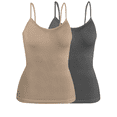 thumbnail image 1 of Set De Dos Blusas Mujer Tirantes Unitalla Casual Blusa Crop Top Dama, 1 of 5