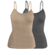 thumbnail image 1 of Set De Dos Blusas Mujer Tirantes Unitalla Casual Blusa Crop Top Dama, 1 of 5