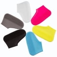 thumbnail image 3 of Fundas de silicona antideslizantes reutilizables para zapatos contra la lluvia, funda protectora impermeable para zapatos, 3 of 5