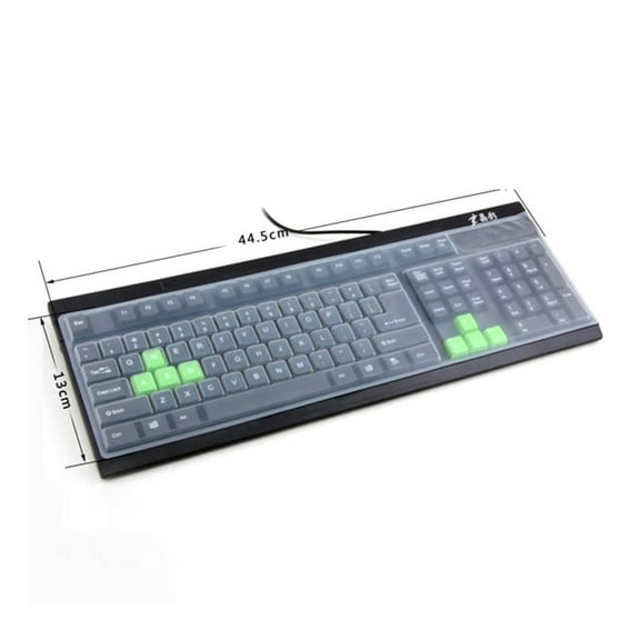 Universal Dustproof Silicone Desktop Computer Keyboard Cover Skin Protector Film Cover Keyboard Film