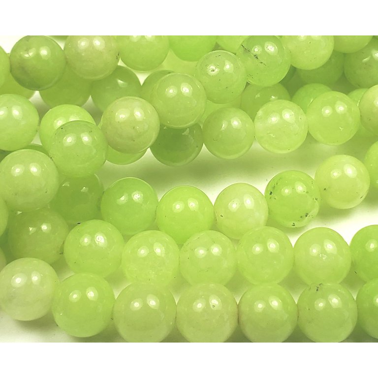 6mm Smooth Round Jade Gemstone Beads Colorful Jade Beads Natural Gemstone  Beads for Jewelry Making 