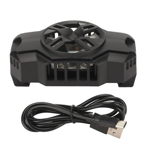 Ventilador de refrigeración para teléfono S3 Semiconductor, refrigerador para teléfono móvil, radiador para juegos móviles, transmisión de vídeo, negro encantador