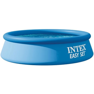 Intex: : Easy Set Pool - 8' x 24" - Inflatable Above Ground Swimming Pool, Puncture-Resistant Material, 513 Gal Cap, Kids-Family Water Play, 28106EH