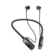 thumbnail image 6 of RnemiTe-amo Neckband Bluetooth Headphones,5.3 Wireless Bluetooth Earbuds w/Mic,Sweatproof Deep Bass Headset for Home, Traveling, Outdoor, Business Trips, 6 of 9