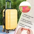 thumbnail image 4 of Manchon Protecteur Coloré pour Rouleau, Protecteur de Roues de Bagage, Roues en Silicone, Roulette de Voyage, Valise, Réduit le Bruit, Housse, Pièces, Ensembles, Vert, 4 of 6