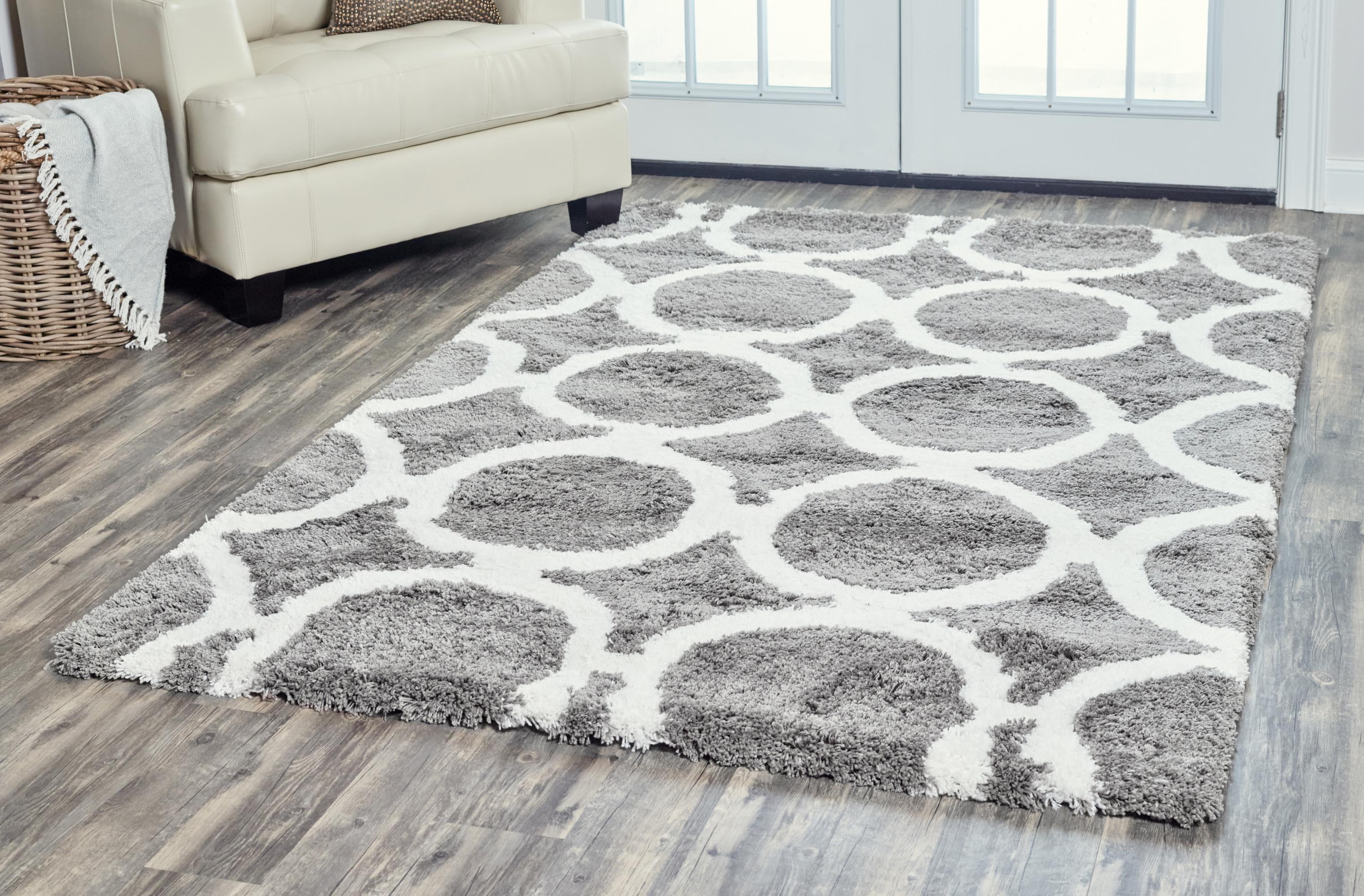 Rizzy Home DC9437 Gray 9' x 12' HandTufted Area Rug