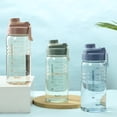 thumbnail image 3 of TheFound 1500ml Sports Water Bottle with Filter Cover Plastic Leakproof Cup, 3 of 6