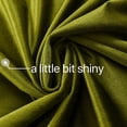 thumbnail image 4 of Cortinas Roslynwood de terciopelo verde oliva, 2 paneles, 132 x 160 cm, 4 of 7