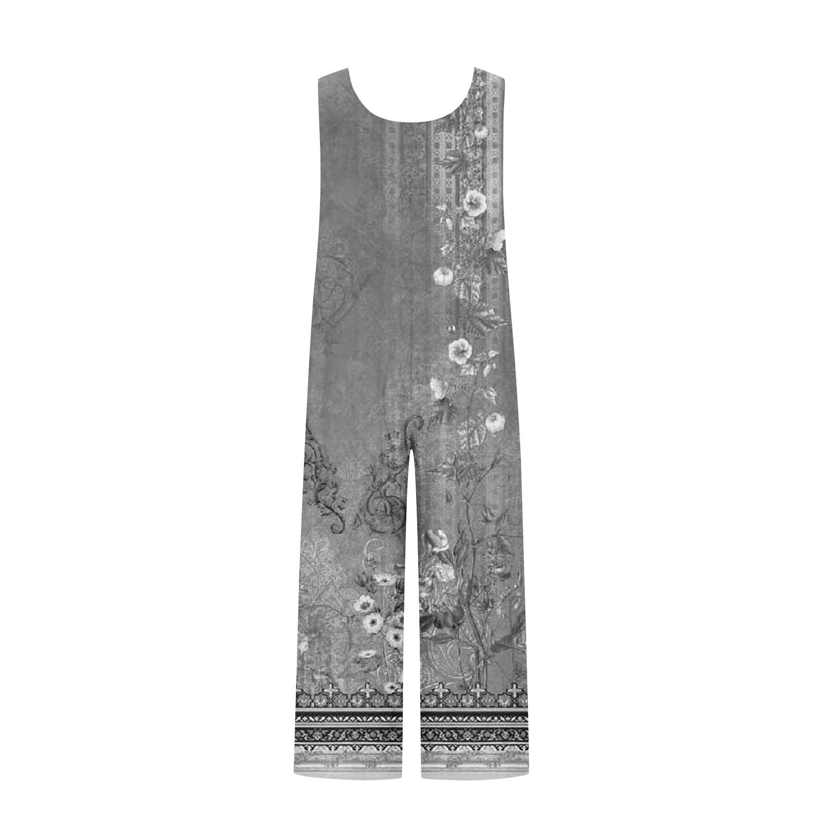 南*ス様 ハウスオンザヒル2025ss Sleeveless Rompers Rompers For Women 2025 Summer Casual Sleeveless Scoop Neck Short
