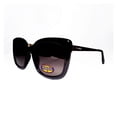 thumbnail image 1 of Lentes de Sol Fossil Outlook Mujer Marco Plastico Negro Filtro 100% UV, 1 of 2