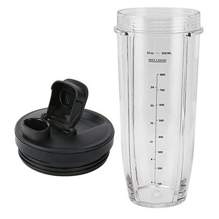 

AD-Juicer Accessories 32OZ Cup and Spout Lid for Ninja BL480 / BL490 / BL640 / BL680 Auto IQ Series Juicer