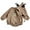 Brown deer, variant on WIBACKER Baby Christmas Sweatshirt Romper with Lining Hat, Newborn Girl Boy Santa Claus Outfits Set