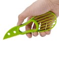thumbnail image 2 of AAOMASSR 3-in-1 Avocado Slicer Shea Corer Butter Fruit Peeler Cutter Pulp Separator Plastic Knife Kitchen Vegetable Tools Home Accessories, 2 of 5