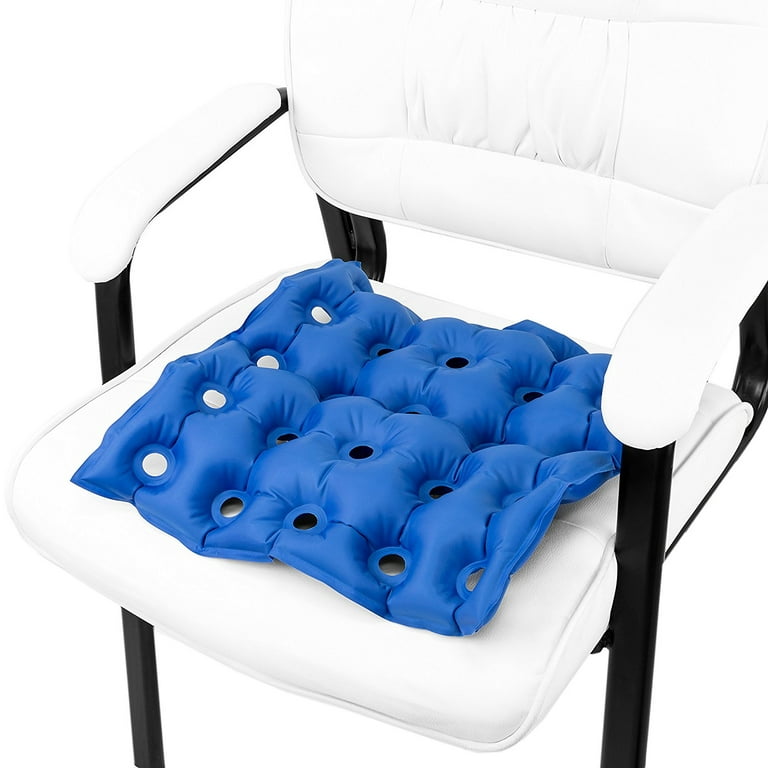 Smarit Premium Air Inflatable Seat Cushion 17 X 17 (Waffle),Heat Sealed  Construction for Durability, Air Seat Cushion for Wheel Chair