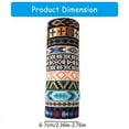 thumbnail image 5 of Aellinatey 10Pcs Bohemian Bracelet Colorful Woven Friendship Wristchain for Everyday Wear, 5 of 20