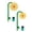 A,C, variant on 2026 Upgrade Crazy Daisy Sprinkler with Hose Adapter, 360° Rotating Dancing Flower Sprinkler Yard Lawn Garden Irrigation, Outdoor Water Play Cooling Sprinkler for Kids Pets Family Backyard Fun 1PC