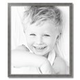 thumbnail image 2 of ArtToFrames 25" x 29" Muted Cold Silver Picture Frame, 25x29 inch Silver MDF Poster Frame (WOM-4682),  Pack, 2 of 7