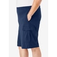 thumbnail image 2 of KingSize Men's Big & Tall Lightweight Jersey Cargo Shorts, 2 of 4