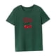 thumbnail image 4 of Camiseta de verano con cuello redondo para mujer, para viajes, camping, vacaciones, uso diario, playa SG, 4 of 7