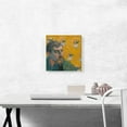 thumbnail image 2 of ARTCANVAS Self-Portrait with Portrait of Emile Bernard 1888 Canvas Art Print by Paul Gauguin - Size: 12" x 12" (0.75" Deep), 2 of 9