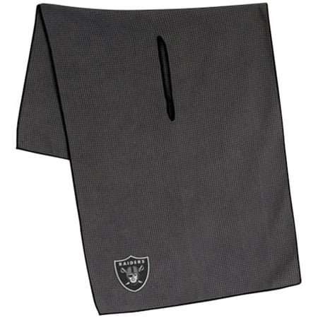 Las Vegas Raiders 19 x 41 Gray Microfiber Towel