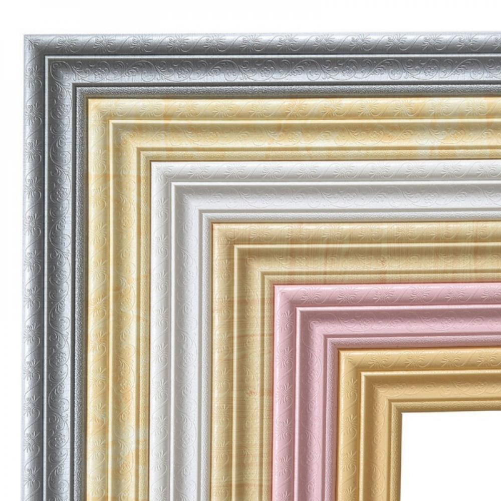 Shop Clearance! Home Decorate Modelling Crown Mouldings Trim Flexible Molding Ceiling Border Line Interior Decoration Wall Picture Edge Waist Door CasingCorners 7.54 ft