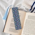 thumbnail image 4 of Kdxio Colorful Cartoon Shark Print Metal Tassel Bookmarks,Perfect Gift for Art Lovers and Bookworms Metal Bookmarks for Women, 4 of 8