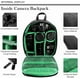 thumbnail image 3 of Mochila para cámara, bolsa impermeable para cámara fotográfica, funda para portátil, mochila para fotografía con inserto acolchado extraíble, 3 of 5