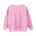 thumbnail image 3 of Kovlvoll Toddler Child Girls Boys Crewneck Sweatshirt Long Sleeve T-Shirt Casual Workout Fall Pullover Tops with Pocket, 3 of 6