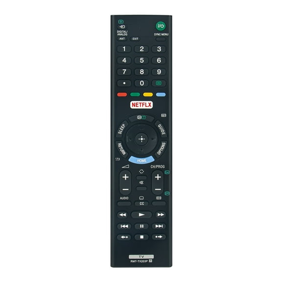 New RMT-TX203P Replace Remote Control fit for Sony TV