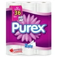 thumbnail image 1 of Purex Toilet Paper, Hypoallergenic and Septic Safe, 12 Triple Rolls = 36 Single Rolls, 1 of 7