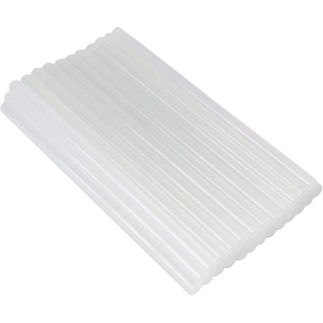 Barras de pegamento termofusible LzGUNGY 7 x 150 mm Adhesivo transparente Paquete de 36
