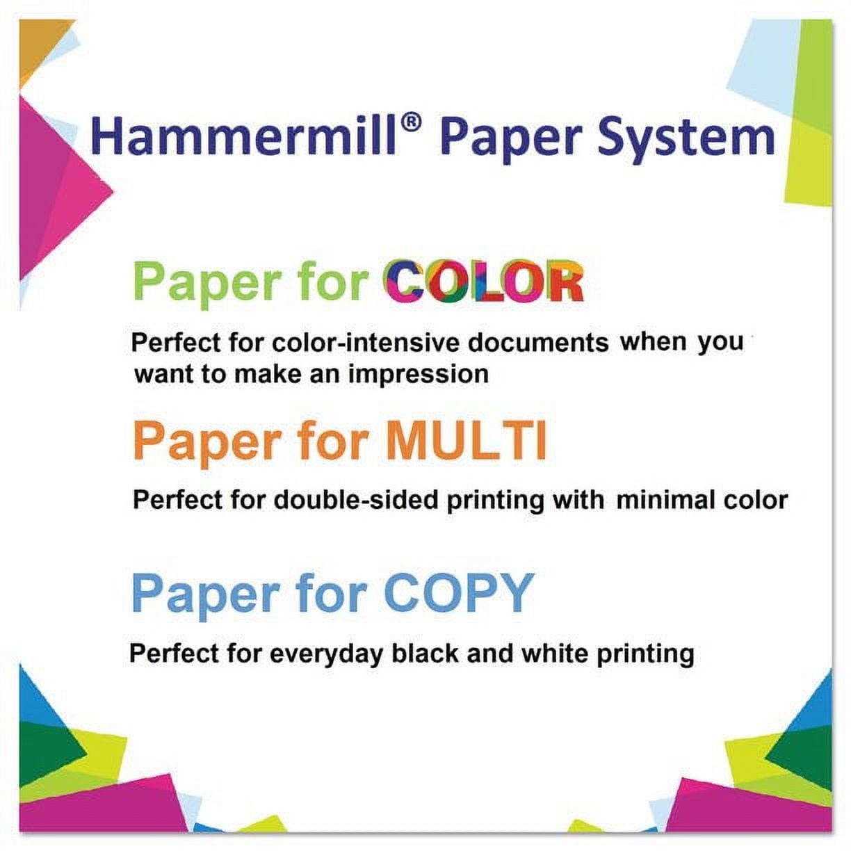 Hammermill Recycled Color Papers, 8.5" x 11", 500 Sheets