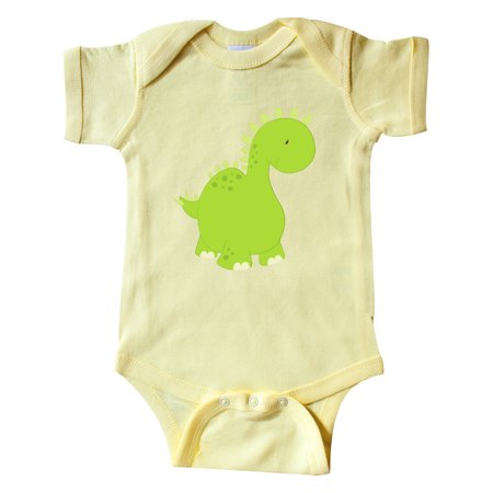 

Inktastic Cute Little Dinosaur Baby Dino Stegosaurus Gift Baby Boy or Baby Girl Bodysuit