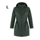 thumbnail image 1 of Chaqueta deportiva para mujer Abrigo a prueba de viento impermeable al aire libre para niñas, Verde negruzco, L sidaley HA6452-18B, 1 of 6