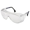 Honeywell Ultraspec 2001 Otg Safety Eyewear, Clear/black Frame, Clear Lens