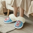 thumbnail image 2 of chaqlin Christmas Slippers for Women Size 6 Cute Pig Warm Cozy Fuzzy House Slippers Outdoor Indoor Warm Plush Bedroom Shoes, 2 of 6