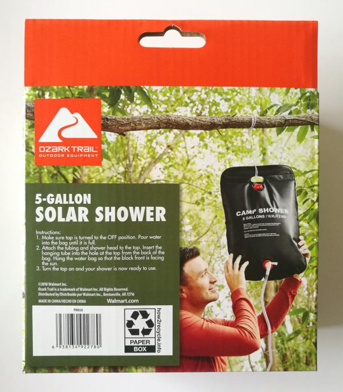 Ozark trail shower hotsell