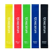 Todferlty Resistance Bands Mini Bnads Exercise Bands Set of 5 Fitness Crossfit Band for Workout Bands Physical Therapy Home Stretching Yoga Pilate