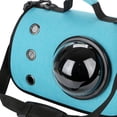 thumbnail image 3 of Bolsa De Transporte Para Mascotas Bolsa para transportar perros aprobada por aerolíneas Bolsa para transportar gatos Accesorio para mascotas (Azul lago) Sywqhk Libre de BPA, 3 of 7