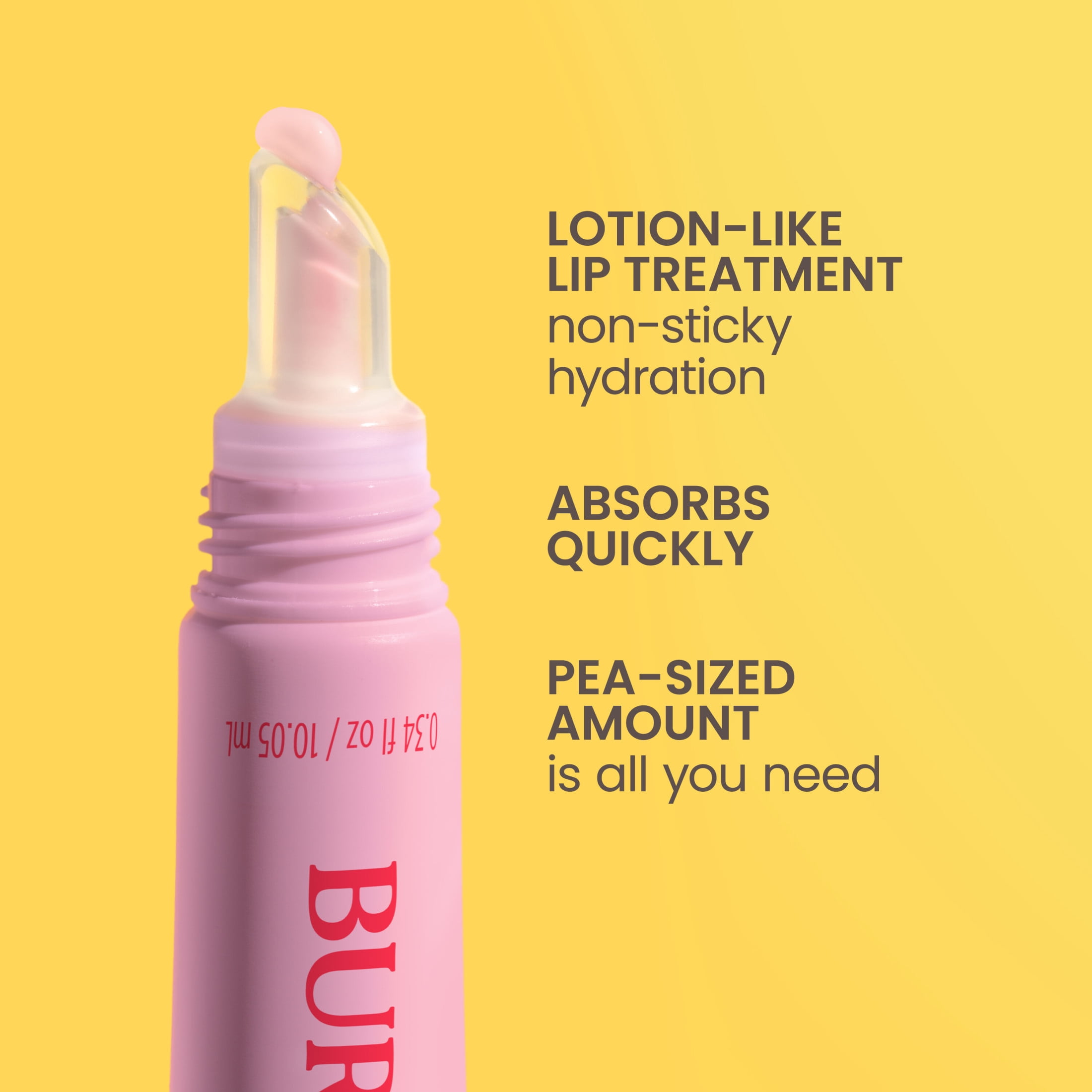 Burts Bees Sweet Strawberry Lip Milk, 1-Pack, 0.34 oz.