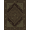 Brown Green, Pattern 16, variant on ODIKA 8'x10' Washable Area Rug Non-Slip Chair-Friendly Mat Trellis Ornamental Distressed Border Scrolls Scroll Vintage Boho Refined for Dining Room, Large Office, Lounge
