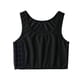 thumbnail image 1 of Jumpingount Chaleco corto para lesbianas, corsé de verano, ropa interior moldeadora de pecho, Tops ajustables, disfraz para hacer ejercicio, Camisetas sin mangas Negro L, 1 of 6