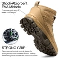 thumbnail image 5 of Ecetana Women's Waterproof Hiking Boots Lightweight Sneakers Walking Outdoor Non-Slip Trekking Boot, 5 of 7