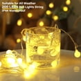 thumbnail image 2 of Cadena de luces Minetom Mini Globe 200 LED Fairy, 20 m, color blanco cálido, 2 of 9