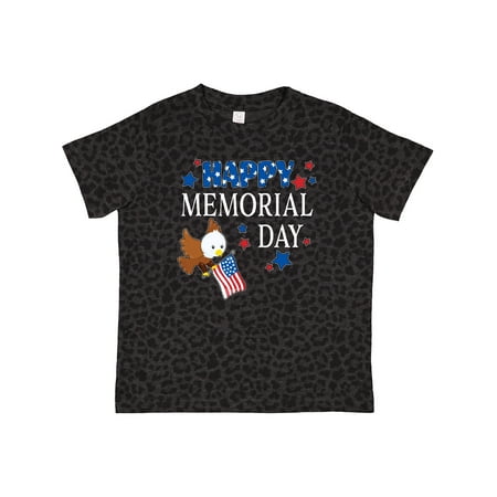 

Inktastic Happy Memorial Day- Eagle Gift Toddler Boy or Toddler Girl T-Shirt
