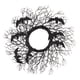 thumbnail image 4 of Black Halloween Wreath with Bats Backdrop Ornament Bats Halloween Decoration, 4 of 9