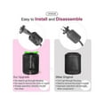 thumbnail image 4 of Hair Dryer Filter Replacement for Supersonic HD01 HD03 HD08 Models, Outer Filter Repair Parts with Clean Brush Banmo, 4 of 5
