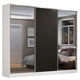 thumbnail image 1 of Ropero Closet Madesa 3 Puertas 2 Espejo B/N, 1 of 5